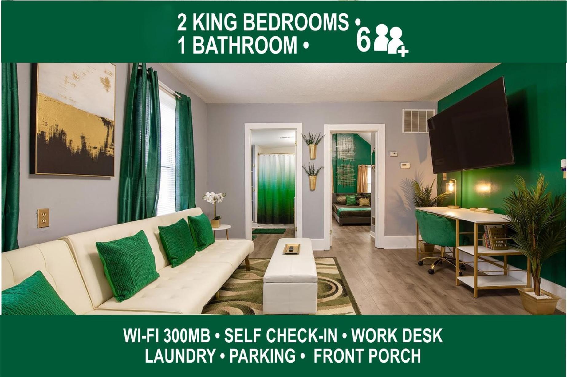 The Tremont Emerald - By Christmas Story House - Historic Charm & Modern Comfort Near Downtown With Parking, 300Mb Wifi & Self Check-In Cleveland Exterior photo